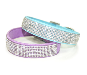 VIP Bling Collar Blue/Purple